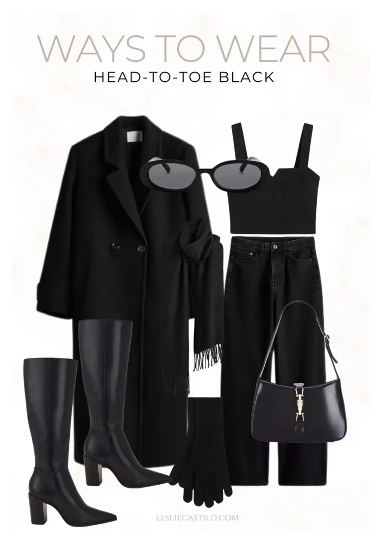 Minimalist Chic: The Ultimate Guide to Rocking an All-Black Outfit