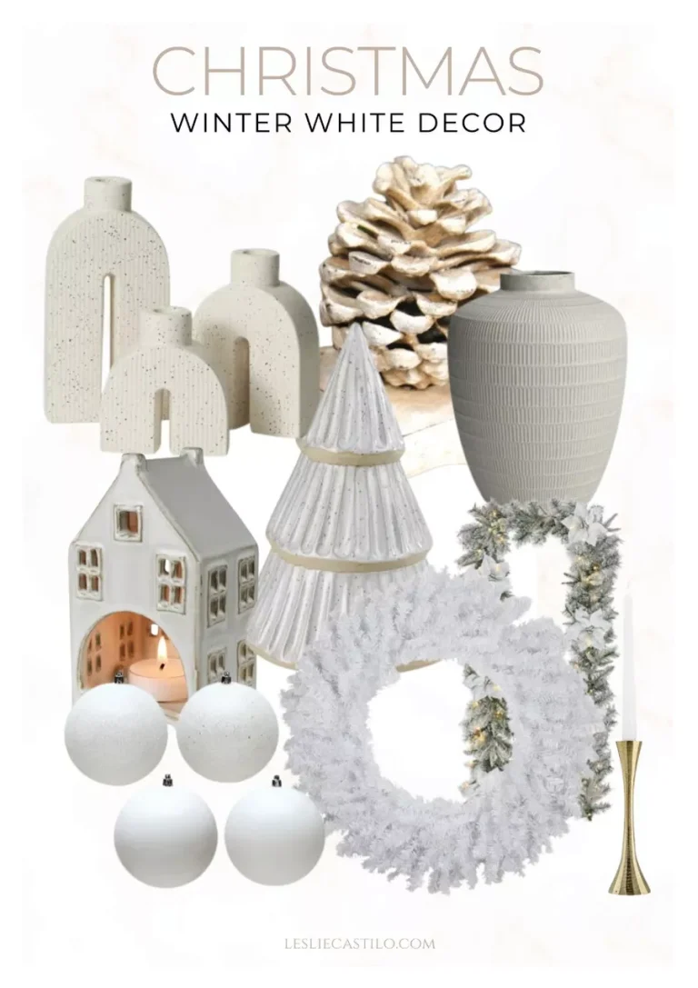 Winter White Christmas Decor Inspiration: A Cozy, Elegant Theme